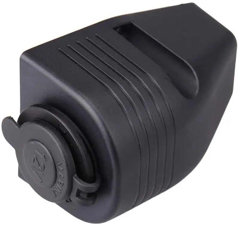 Bluejw 12V/24V Car Cigarette Lighter Socket Panel Mount - Motorcycle Power Outlet Charger with One Hole for Charging, Automobile Compatible - Image 3